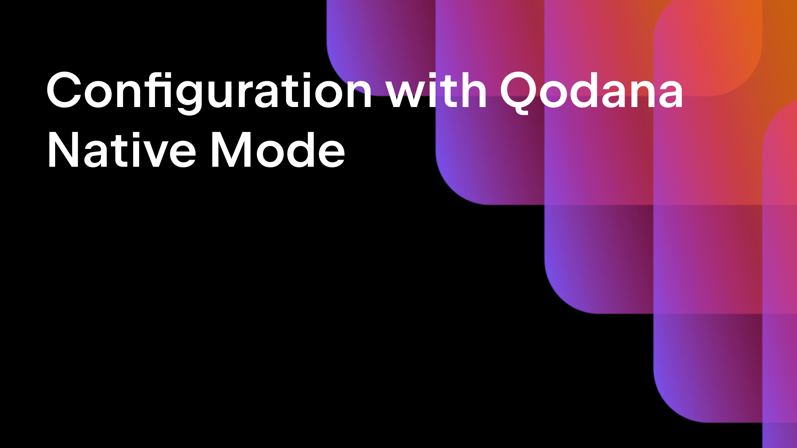 Configuration with Qodana Native Mode